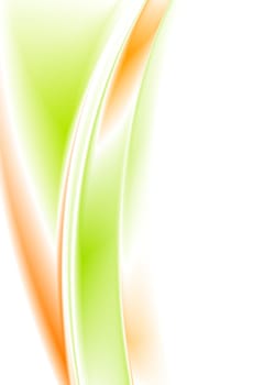 Smooth vector waves abstract background