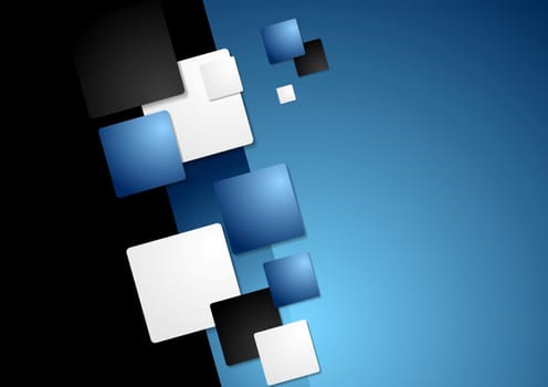 Dark abstract vector background