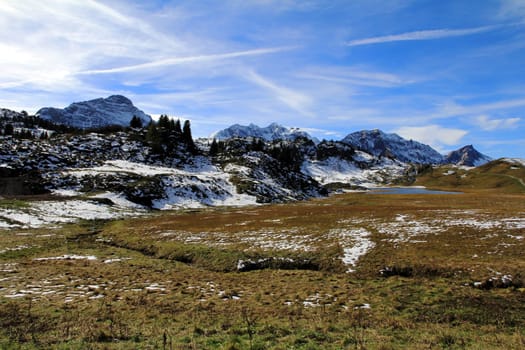 Autumn in the mountains