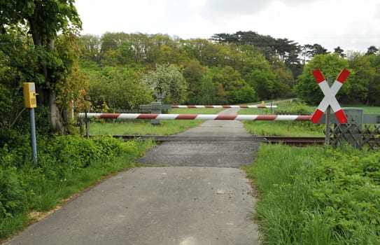 closed barrier