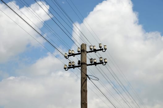 Telegraph mast