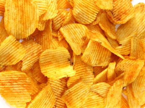 Delicious crispy chips