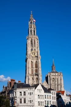 Cathedral of Our Lady in Antwerp, Belgium.