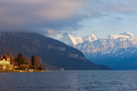 The triumvirate at Lake Thun