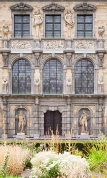 Facade of the Rubenshouse in Antwerp.