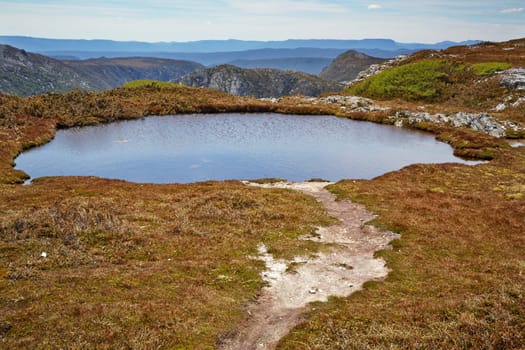 Mountain tarn at Cradle Mountain