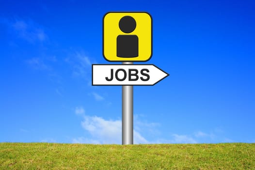 Sign Signpost: Jobs
