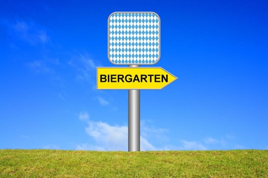 Click here for the beer garden