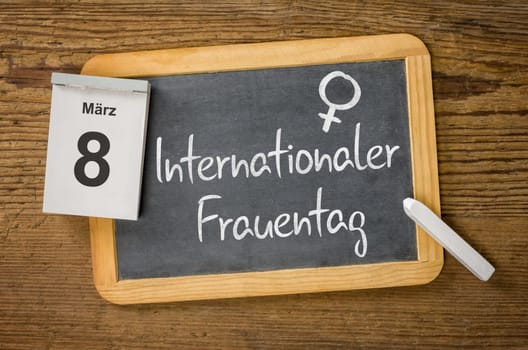 March 8 is International Women's Day