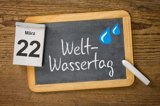 March 22 is World Water Day