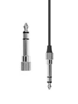 Musical equipment isolated against a plain background