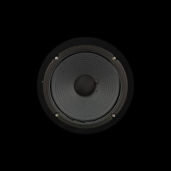 Musical equipment isolated against a plain background