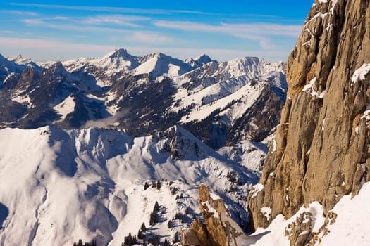 Stockhorn view to the west