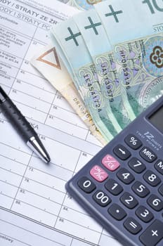 polish tax forms,t-36 and t-37.