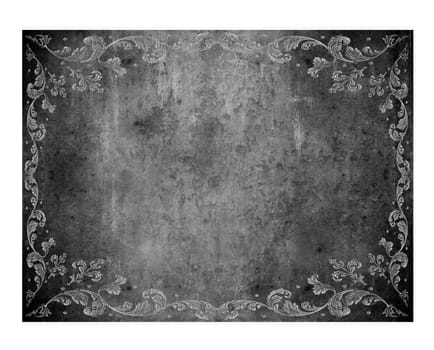 background with  floral decorations