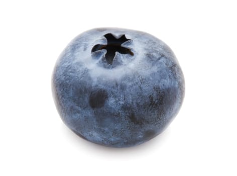 Fresh blueberry or bilberry  isolated on white background
