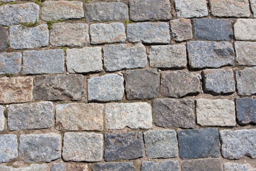 Beautiful photo of old natural stone pavement background