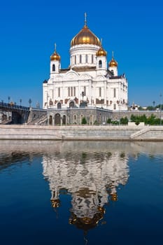 Cathedral of Christ Saviour in Moscow, Russia