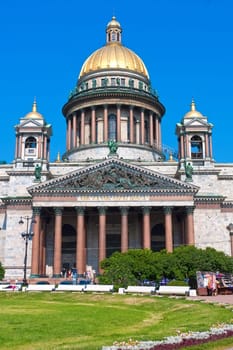 St Isaac Cathedral in Saint Petersburg, Russia