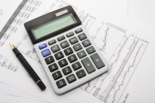 Close-up photo of business objects