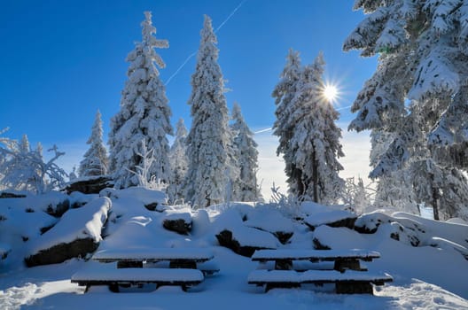 Winter at the Ochsenkopf