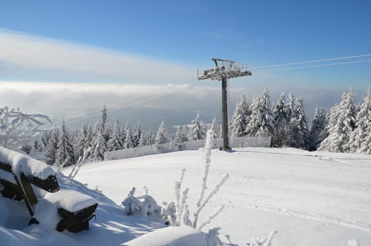 Winter at the Ochsenkopf
