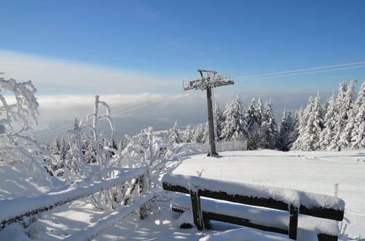 Winter at the Ochsenkopf