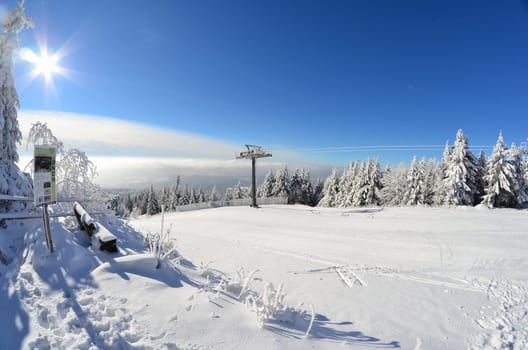 Winter at the Ochsenkopf