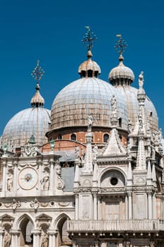 Patriarchal Cathedral Basilica of Saint Mark, Venice, Italy.