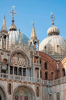 Patriarchal Cathedral Basilica of Saint Mark, Venice, Italy.