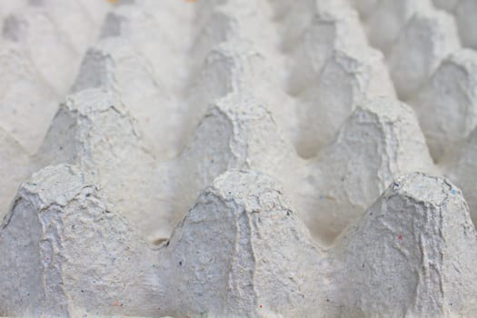 Paper tray egg package for a background