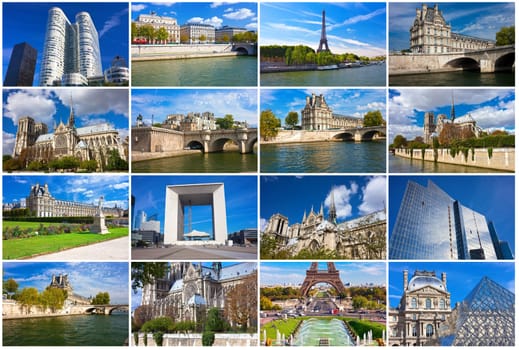 Collection of beautiful photos in Paris, France