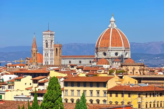 Famous Florence Cathedral -  Basilica di Santa Maria del Fiore, Italy
