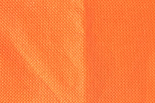 Fabric texture background, orange color