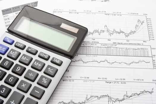 Close-up photo of business objects