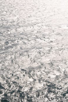 Blue Water Texture Pattern at Noon on the Atlantic Ocean