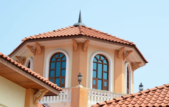 Pretty corner turret