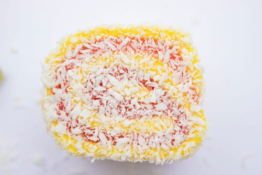 Sweet Turkish delight traditional dessert.