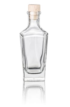 Cropped carafe with cork