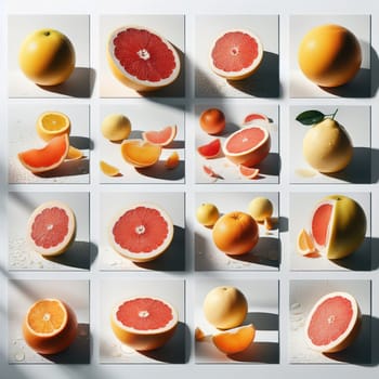 Beautiful picture with water drops, fruits. High quality photo