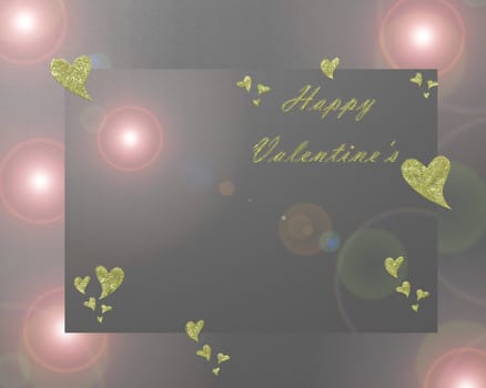 in  letters, all love for valentines day