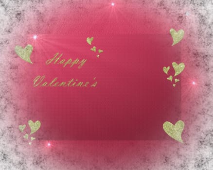 in  letters, all love for valentines day