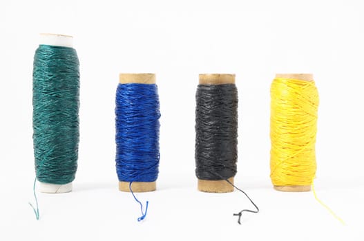 Roll of Twine isolated on a White Background