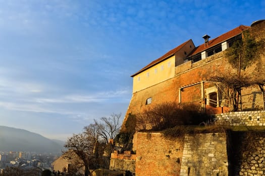Bastion and stable hut on the Schloßberg in Graz