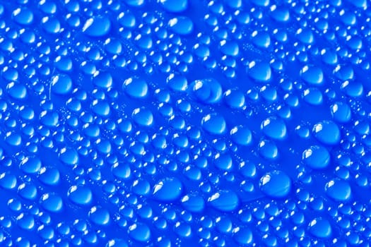 Water drops texture making abstract nature background