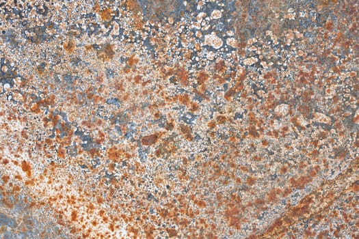 Iron rust  texture, old steel corrosion background