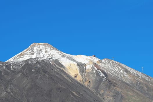 Desert Landscape in Volcan Teide National Park, Tenerife, Canary Island, Spain