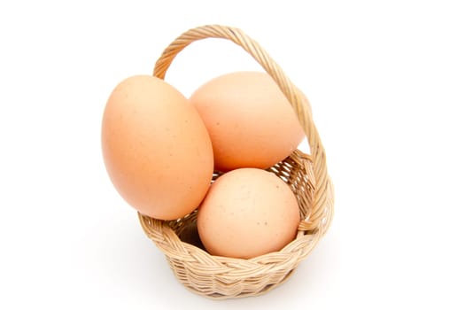 Eggs in basket