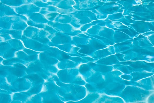 Blue and transparent sea water texture pattern