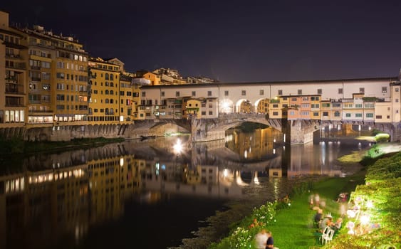 Old bridge -  Ponte Vecchio in Florence, Tuscany, Italy